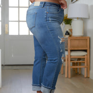 Belinda High Rise Distressed Straight Jeans-Denim-Ave Shops-[option4]-[option5]-[option6]-[option7]-[option8]-Shop-Boutique-Clothing-for-Women-Online