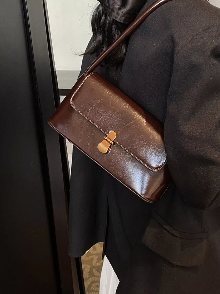 PU Leather Shoulder Bag-Bags-Trendsi-[option4]-[option5]-[option6]-[option7]-[option8]-Shop-Boutique-Clothing-for-Women-Online