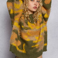 POL Mock Neck Abstract Colorblock Pattern Sweater-Sweaters-Trendsi-[option4]-[option5]-[option6]-[option7]-[option8]-Shop-Boutique-Clothing-for-Women-Online