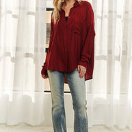 ADORA Button Down Linen Shirt-Blouses-Trendsi-[option4]-[option5]-[option6]-[option7]-[option8]-Shop-Boutique-Clothing-for-Women-Online