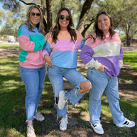 Finnley Colorblock Pullover in Four Colors-Womens-Ave Shops-[option4]-[option5]-[option6]-[option7]-[option8]-Shop-Boutique-Clothing-for-Women-Online