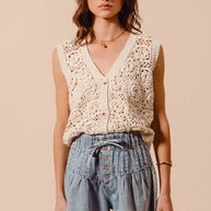 SO ME Flared Denim Shorts with Elasticized Waist-Shorts-Trendsi-[option4]-[option5]-[option6]-[option7]-[option8]-Shop-Boutique-Clothing-for-Women-Online