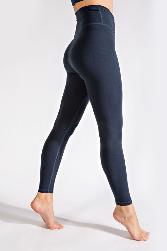 Rae Mode V Waist Full Length Leggings-Rae Mode-[option4]-[option5]-[option6]-[option7]-[option8]-Shop-Boutique-Clothing-for-Women-Online