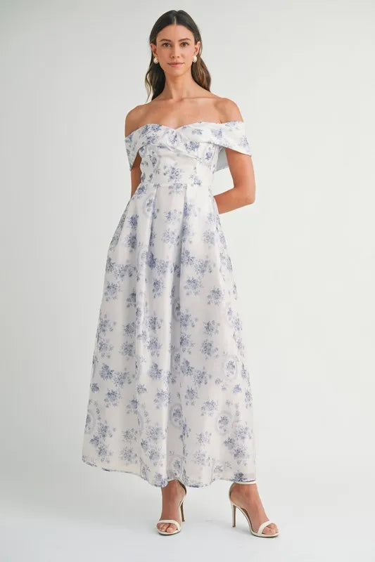 MABLE Floral Printed Off Shoulder Maxi Dress-Dresses-Trendsi-[option4]-[option5]-[option6]-[option7]-[option8]-Shop-Boutique-Clothing-for-Women-Online