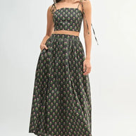 MABLE Floral Crop Top and Skirt Set-sets-Trendsi-[option4]-[option5]-[option6]-[option7]-[option8]-Shop-Boutique-Clothing-for-Women-Online