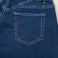 Denim Stitch High-Waist Cuff Jeans-JUNIPER BLVD-[option4]-[option5]-[option6]-[option7]-[option8]-Shop-Boutique-Clothing-for-Women-Online