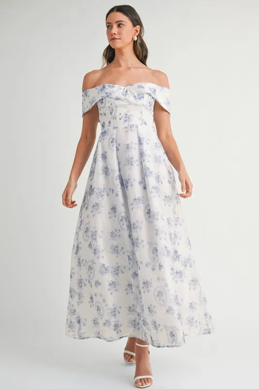 MABLE Floral Printed Off Shoulder Maxi Dress-Dresses-Trendsi-[option4]-[option5]-[option6]-[option7]-[option8]-Shop-Boutique-Clothing-for-Women-Online