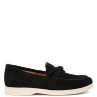 Nautica Genuine Suede Knot Detailed Loafers-Rag Company-[option4]-[option5]-[option6]-[option7]-[option8]-Shop-Boutique-Clothing-for-Women-Online