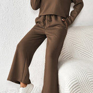 Textured Top and Pants Set-JUNIPER BLVD-[option4]-[option5]-[option6]-[option7]-[option8]-Shop-Boutique-Clothing-for-Women-Online