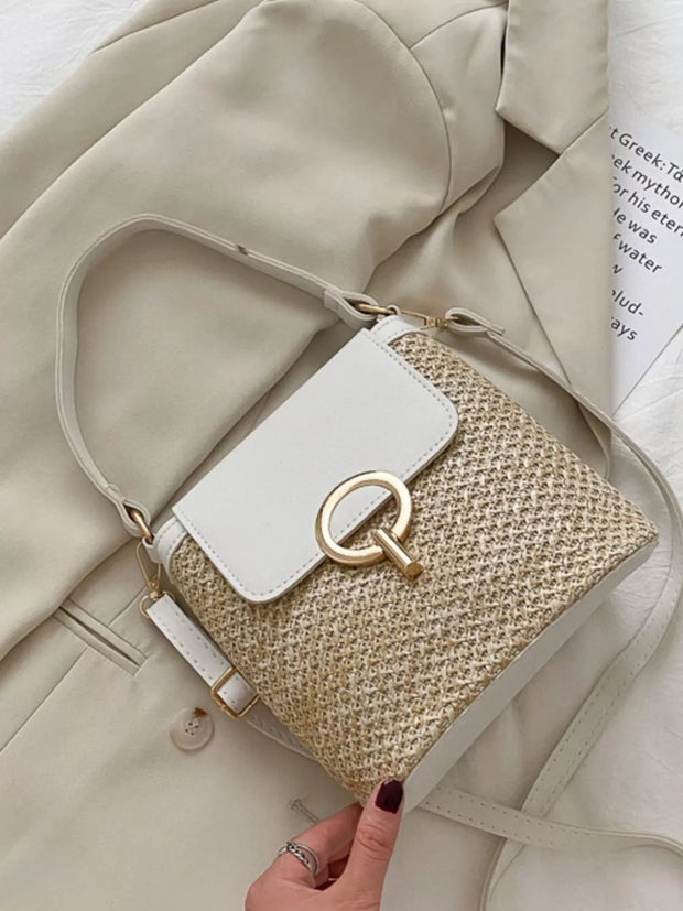 Woven Straw Crossbody Bag-Bags-Trendsi-[option4]-[option5]-[option6]-[option7]-[option8]-Shop-Boutique-Clothing-for-Women-Online