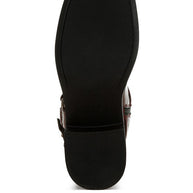 Caribou Harness Detail Biker Boots-Rag Company-[option4]-[option5]-[option6]-[option7]-[option8]-Shop-Boutique-Clothing-for-Women-Online