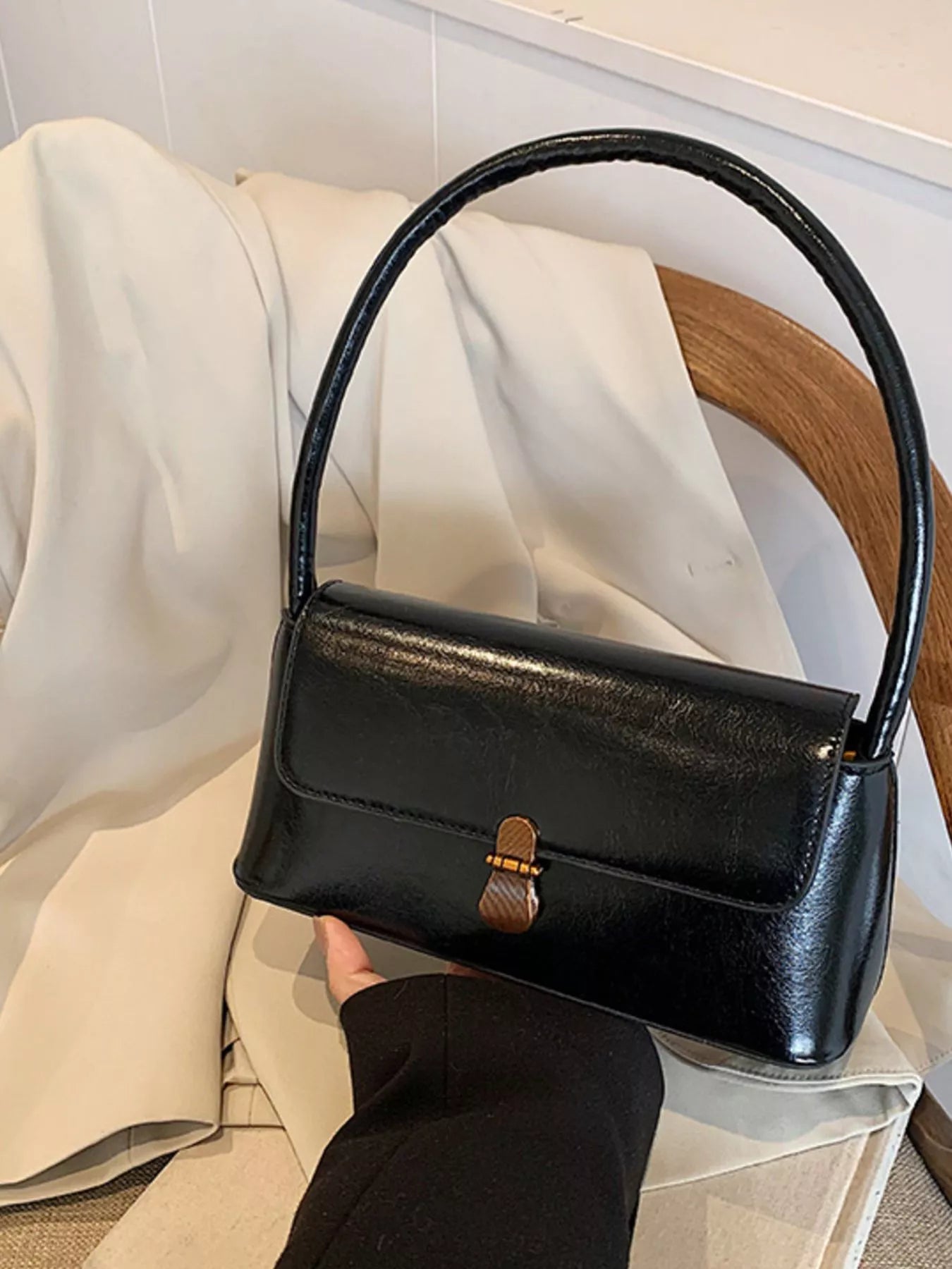 PU Leather Shoulder Bag-Bags-Trendsi-[option4]-[option5]-[option6]-[option7]-[option8]-Shop-Boutique-Clothing-for-Women-Online