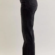 Judy Blue Mid Rise Straight Western Seam Detail Jeans-Jeans-Trendsi-[option4]-[option5]-[option6]-[option7]-[option8]-Shop-Boutique-Clothing-for-Women-Online