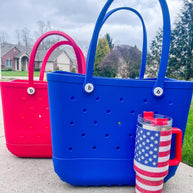 PREORDER: MEDIUM EVA Print & Solid Totes BESTSELLER-Bags-Forever3A.M-[option4]-[option5]-[option6]-[option7]-[option8]-Shop-Boutique-Clothing-for-Women-Online