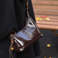 Leather Crossbody Bag with Charm-handbag-Trendsi-[option4]-[option5]-[option6]-[option7]-[option8]-Shop-Boutique-Clothing-for-Women-Online