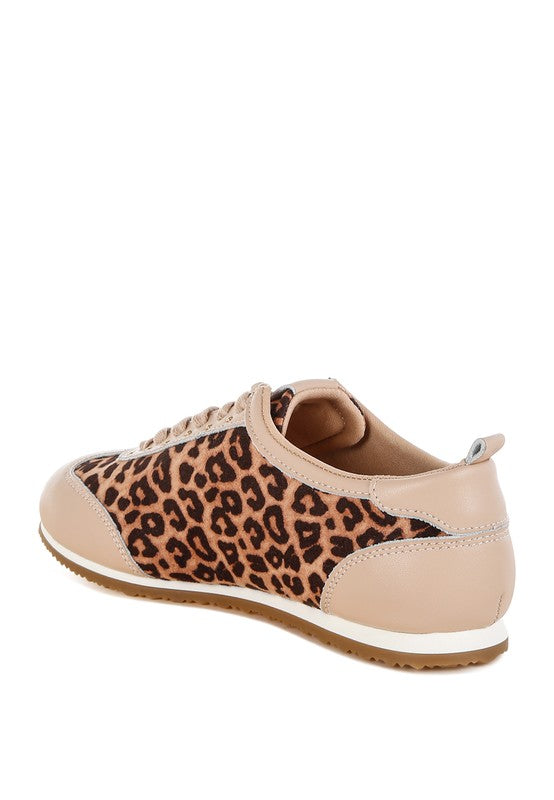 Narati Leopard Print Real Leather Sneakers-Rag Company-[option4]-[option5]-[option6]-[option7]-[option8]-Shop-Boutique-Clothing-for-Women-Online