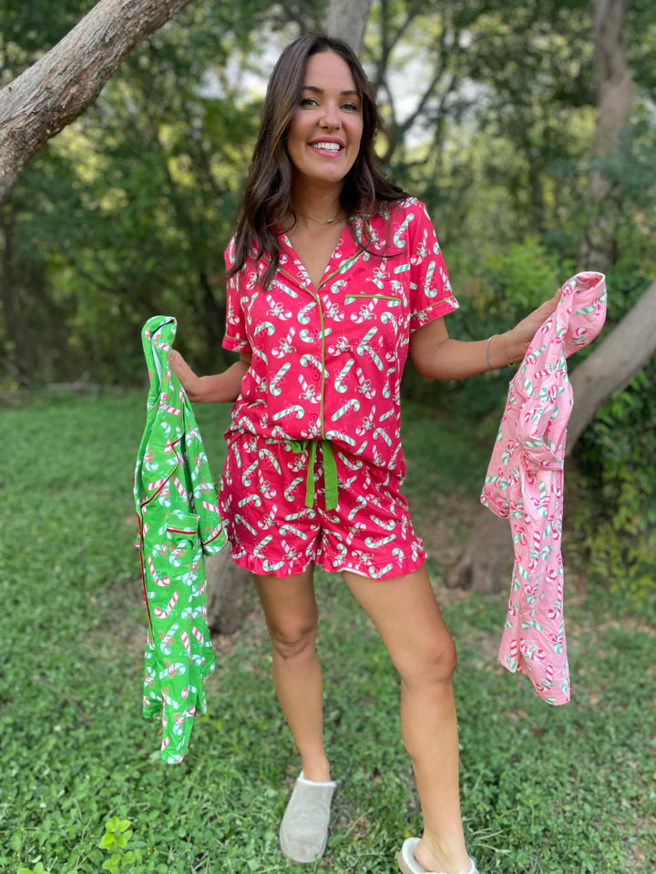 Christmas Candy Pajama Set in Three Colors-Womens-Ave Shops-[option4]-[option5]-[option6]-[option7]-[option8]-Shop-Boutique-Clothing-for-Women-Online