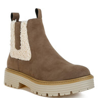 Mothman Faux Fur Detail Chunky Ankle Boots-Rag Company-[option4]-[option5]-[option6]-[option7]-[option8]-Shop-Boutique-Clothing-for-Women-Online