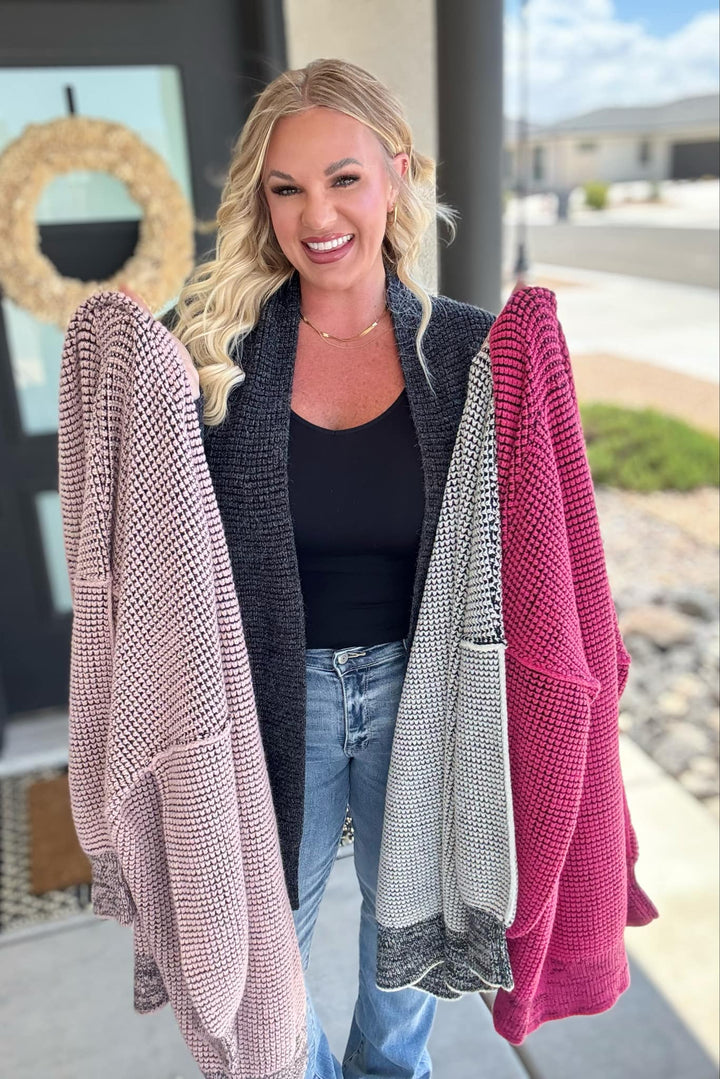 Contrast Trim Knit Cardigan in Four Colors-Womens-Ave Shops-[option4]-[option5]-[option6]-[option7]-[option8]-Shop-Boutique-Clothing-for-Women-Online