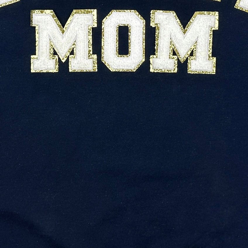 Football Mom Chenille Patch Sweatshirt-Womens-Ave Shops-[option4]-[option5]-[option6]-[option7]-[option8]-Shop-Boutique-Clothing-for-Women-Online