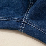 Denim Stitch High-Waist Cuff Jeans-JUNIPER BLVD-[option4]-[option5]-[option6]-[option7]-[option8]-Shop-Boutique-Clothing-for-Women-Online