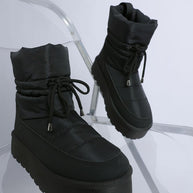 Pacos High Ankle Chunky Snow Boots-Rag Company-Black-US-5 / UK-3 / EU-36-[option4]-[option5]-[option6]-[option7]-[option8]-Shop-Boutique-Clothing-for-Women-Online