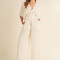 MABLE Fluffy Deep V Neck Wide Leg Jumpsuit-Jumpsuits-Trendsi-[option4]-[option5]-[option6]-[option7]-[option8]-Shop-Boutique-Clothing-for-Women-Online