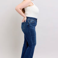 Judy Blue High Rise Flare Jeans-Trendsi-[option4]-[option5]-[option6]-[option7]-[option8]-Shop-Boutique-Clothing-for-Women-Online