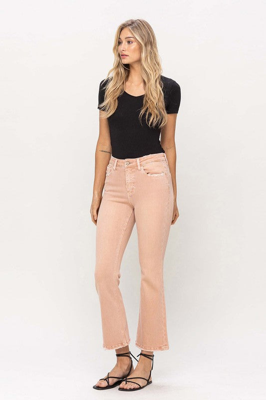 Vervet High Rise Kick Flare Jeans-VERVET by Flying Monkey-[option4]-[option5]-[option6]-[option7]-[option8]-Shop-Boutique-Clothing-for-Women-Online