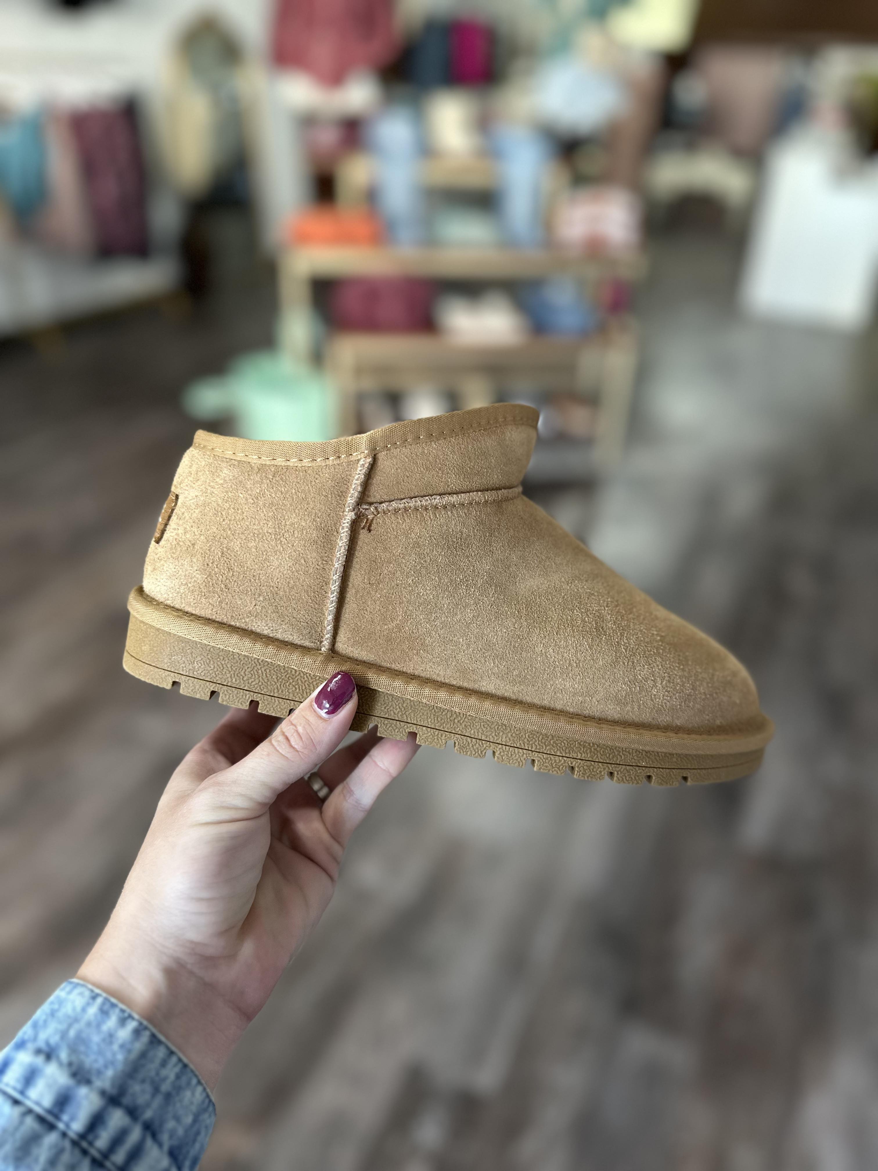 PREORDER: Faux Fur Lined Shortie Boots-Womens Shoe-Forever3A.M-[option4]-[option5]-[option6]-[option7]-[option8]-Shop-Boutique-Clothing-for-Women-Online