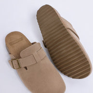 Ratiha Buckle Accent Slip-On Footbed Mules-Rag Company-[option4]-[option5]-[option6]-[option7]-[option8]-Shop-Boutique-Clothing-for-Women-Online