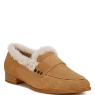 Allie Fur Trim Genuine Suede Loafers-Rag Company-Beige-US-5 / UK-3 / EU-36-[option4]-[option5]-[option6]-[option7]-[option8]-Shop-Boutique-Clothing-for-Women-Online