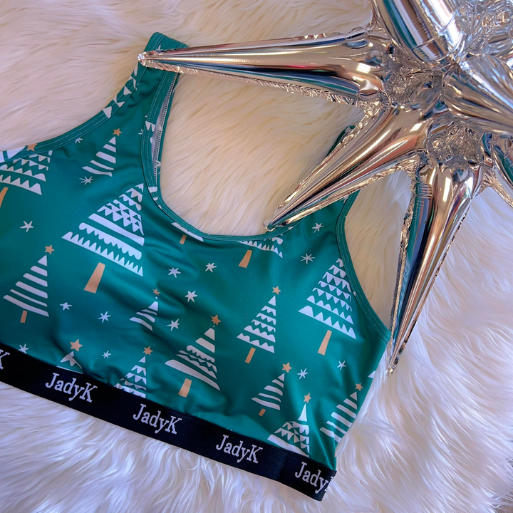 Jady K Christmas Arya Bralette in Five Prints-Womens-Ave Shops-[option4]-[option5]-[option6]-[option7]-[option8]-Shop-Boutique-Clothing-for-Women-Online