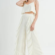MABLE Crop Cami and Ruffled Wide Leg Pants Set-Sets-Trendsi-[option4]-[option5]-[option6]-[option7]-[option8]-Shop-Boutique-Clothing-for-Women-Online