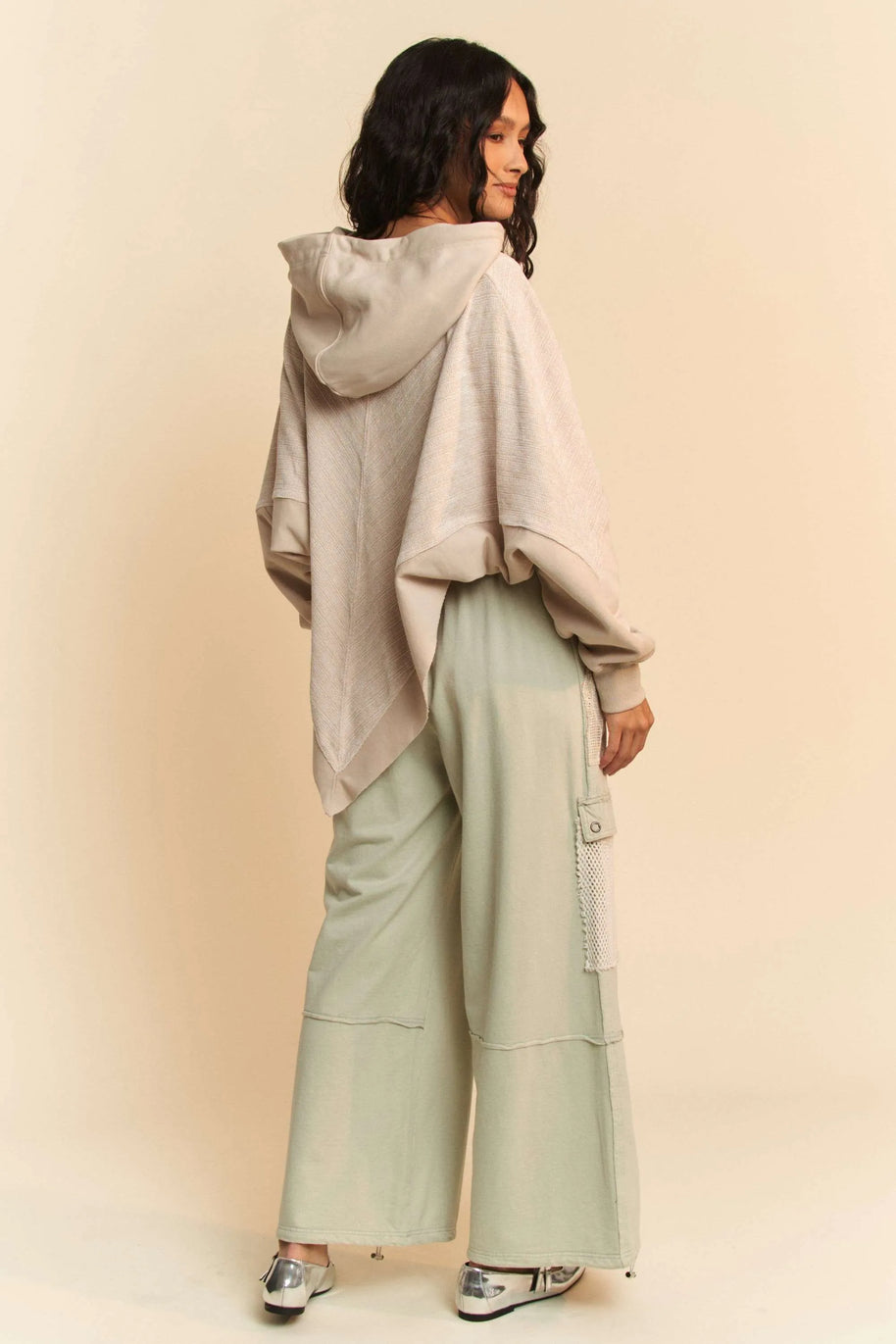 Davi & Dani Lace Patchwork Bottom Opening Adjustable Pants-Pants-Trendsi-[option4]-[option5]-[option6]-[option7]-[option8]-Shop-Boutique-Clothing-for-Women-Online