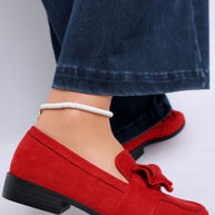 Havisham Bow Accent Heeled Loafers-Rag Company-[option4]-[option5]-[option6]-[option7]-[option8]-Shop-Boutique-Clothing-for-Women-Online