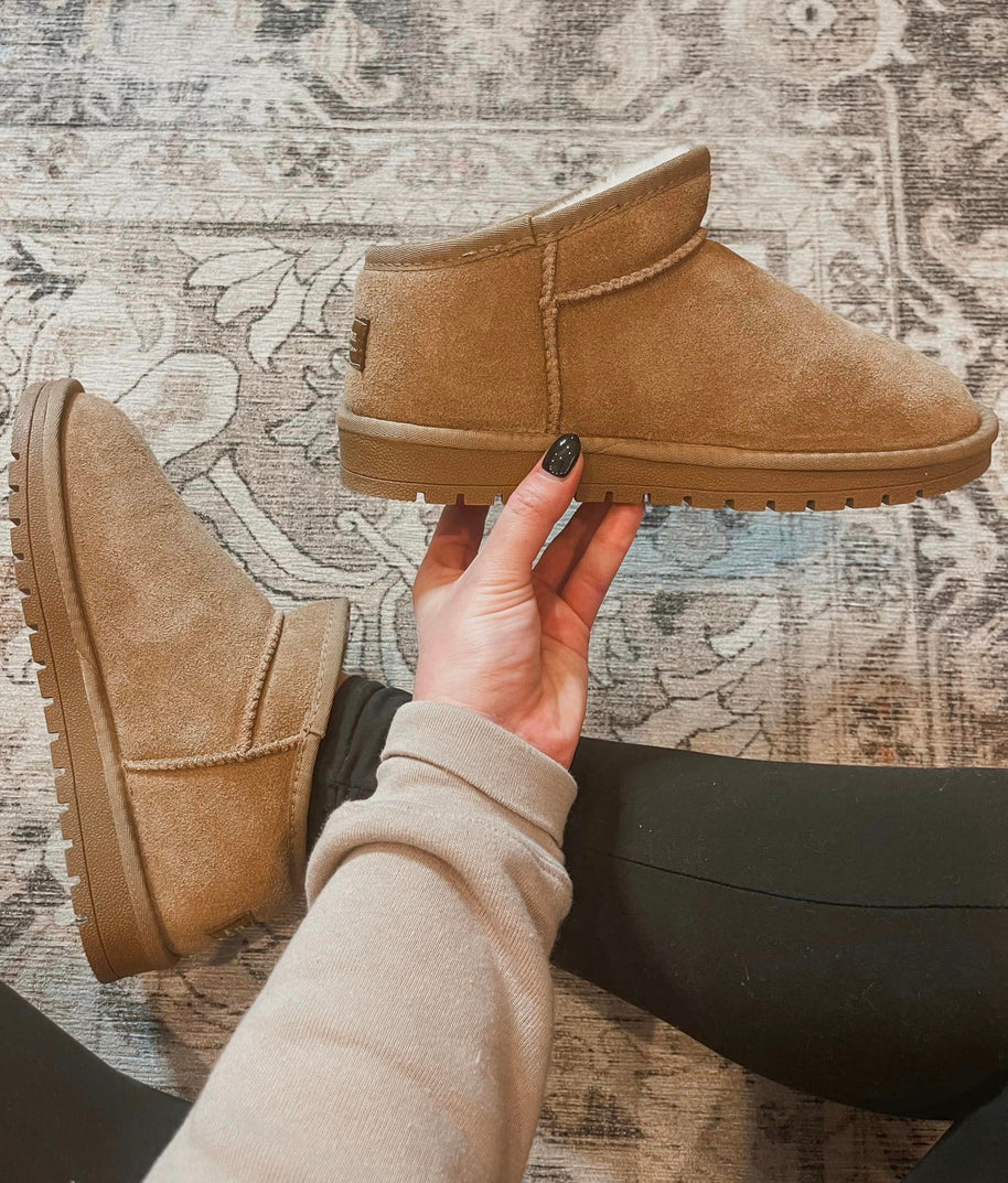 PREORDER: Faux Fur Lined Shortie Boots-Womens Shoe-Forever3A.M-[option4]-[option5]-[option6]-[option7]-[option8]-Shop-Boutique-Clothing-for-Women-Online