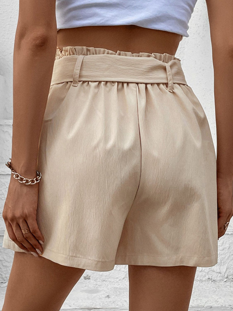 Perfee Belted Shorts with Pockets-Shorts-Trendsi-[option4]-[option5]-[option6]-[option7]-[option8]-Shop-Boutique-Clothing-for-Women-Online