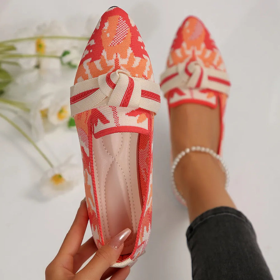 Mesh Point Toe Flat Slip-Ons-135 Flats-Trendsi-[option4]-[option5]-[option6]-[option7]-[option8]-Shop-Boutique-Clothing-for-Women-Online