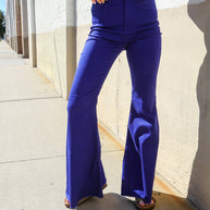 Zenana All You Need Sapphire High Waist Flare Leg Denim Jeans-Zenana-[option4]-[option5]-[option6]-[option7]-[option8]-Shop-Boutique-Clothing-for-Women-Online