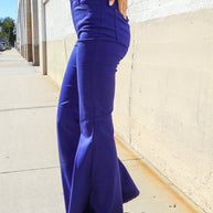 Zenana All You Need Sapphire High Waist Flare Leg Denim Jeans-Zenana-[option4]-[option5]-[option6]-[option7]-[option8]-Shop-Boutique-Clothing-for-Women-Online