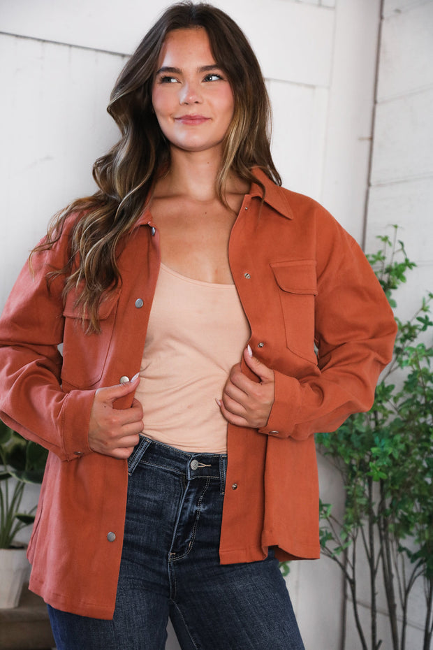 Peaceful Threads Burnt Orange Jacket-And The Why-[option4]-[option5]-[option6]-[option7]-[option8]-Shop-Boutique-Clothing-for-Women-Online