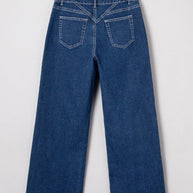 Denim Stitch High-Waist Cuff Jeans-JUNIPER BLVD-[option4]-[option5]-[option6]-[option7]-[option8]-Shop-Boutique-Clothing-for-Women-Online