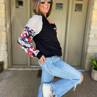 Aston Patchwork Blouse in Four Colors-Womens-Ave Shops-[option4]-[option5]-[option6]-[option7]-[option8]-Shop-Boutique-Clothing-for-Women-Online