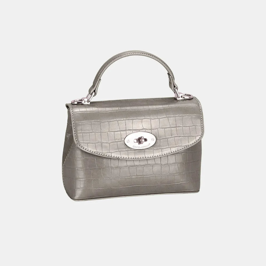 David Jones Texture PU Leather Handbag-Bags-Trendsi-[option4]-[option5]-[option6]-[option7]-[option8]-Shop-Boutique-Clothing-for-Women-Online