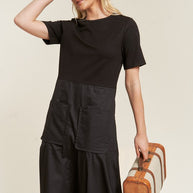 KNIT MIX DRESS-Jade By Jane-[option4]-[option5]-[option6]-[option7]-[option8]-Shop-Boutique-Clothing-for-Women-Online