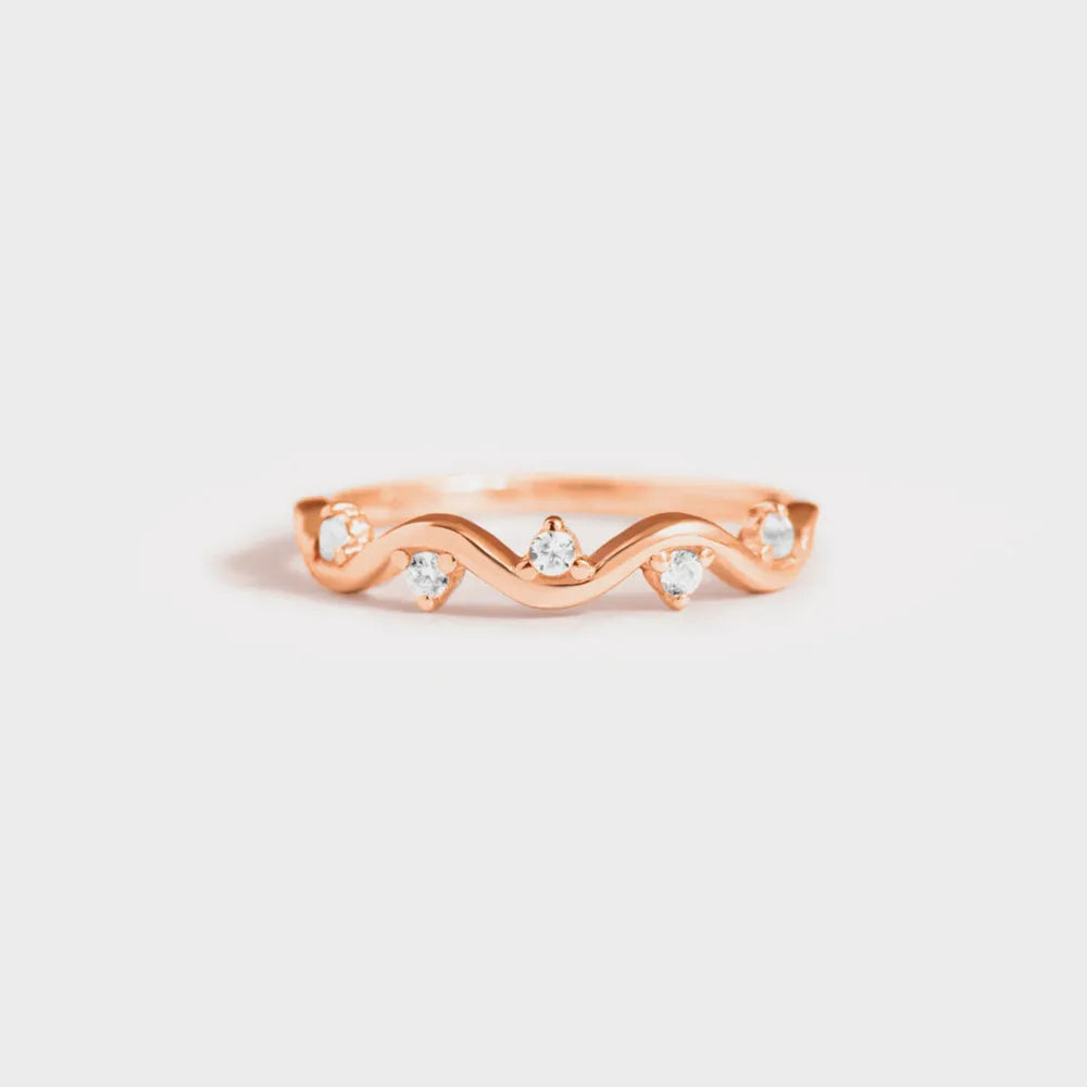 925 Sterling Silver Inlaid Zircon Ring-RINGS-Trendsi-Rose Gold-5-[option4]-[option5]-[option6]-[option7]-[option8]-Shop-Boutique-Clothing-for-Women-Online