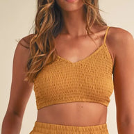 MABLE Smocked Bralette Crop Top and Wide Leg Pants Set-Sets-Trendsi-[option4]-[option5]-[option6]-[option7]-[option8]-Shop-Boutique-Clothing-for-Women-Online