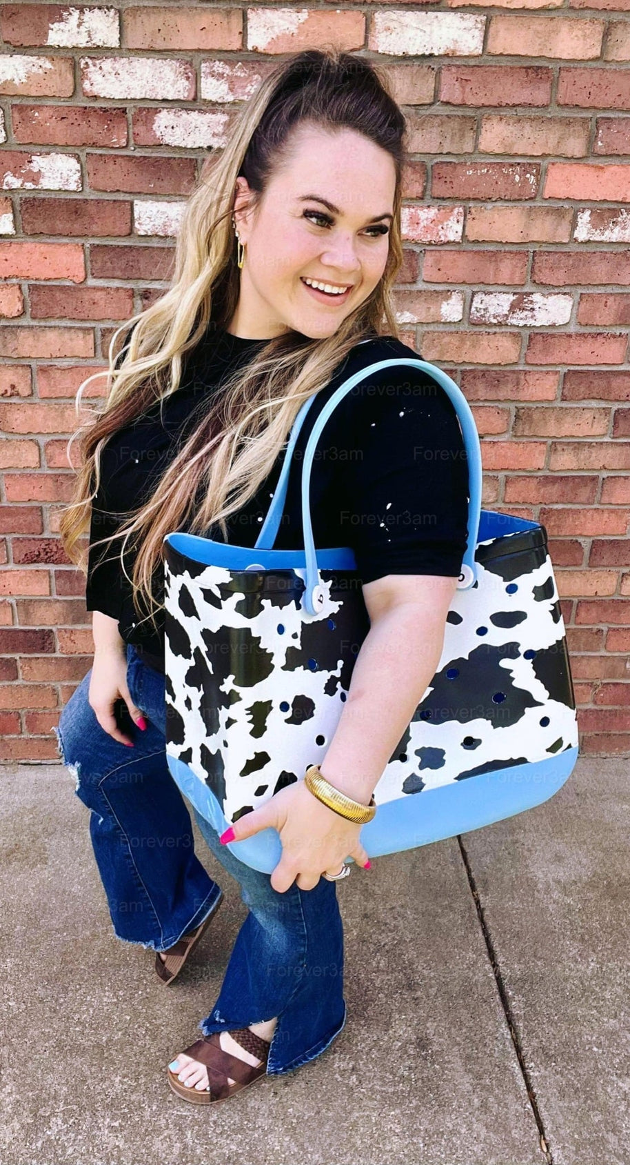 PREORDER: MEDIUM EVA Print & Solid Totes BESTSELLER-Bags-Forever3A.M-[option4]-[option5]-[option6]-[option7]-[option8]-Shop-Boutique-Clothing-for-Women-Online