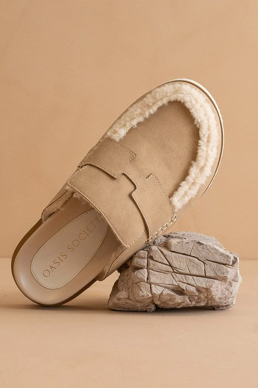 AVALON-SUEDE SHEARLING LOAFER MULE-Let's See Style-[option4]-[option5]-[option6]-[option7]-[option8]-Shop-Boutique-Clothing-for-Women-Online
